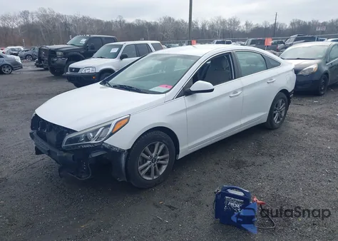 2016 Hyundai Sonata из США, поврежденный, VIN 5NPE24AF4GH394464